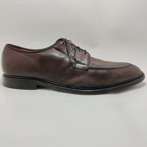 Allen Edmonds Split Toe Seneca Mens Brown Oxford Dress Shoes Size 12 EEE 3E